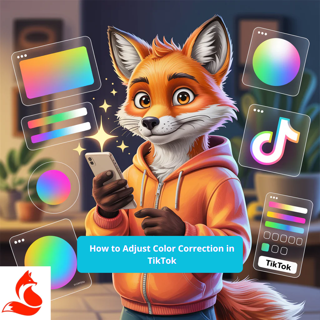 How to Adjust Color Correction in TikTok