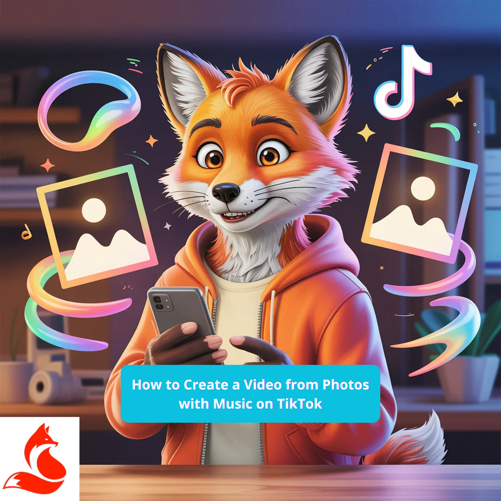 How to Create a Video from Photos with Music on TikTok